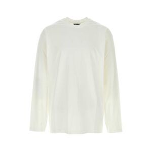 Jil Sander Men White Cotton T-Shirt